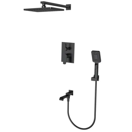 Вбудована душова система Mixxus Premium DALI 009 INNER BOX Black (MI6755)