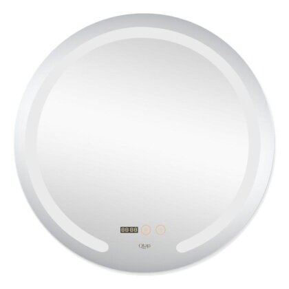 Дзеркало Qtap Mideya 600х600 (DC-F802) з LED-підсвічуванням та антизапотіванням QT2078F802W — Photo 2