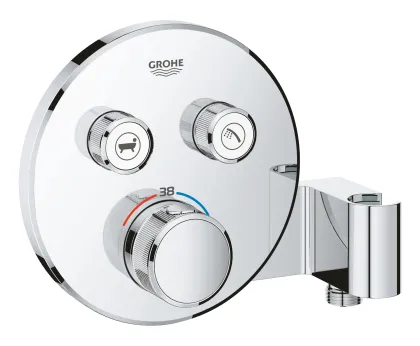 Термостат прихованого монтажу на 2 споживача Grohe Grohtherm SmartControl (29120000) — Photo 1