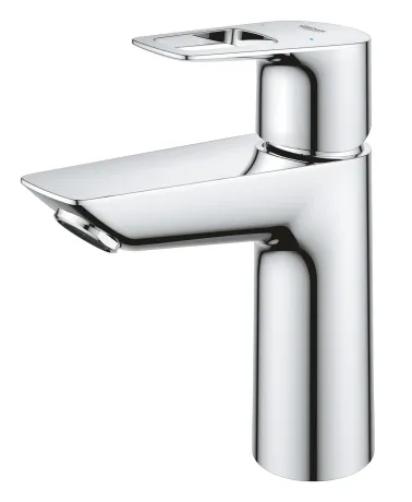 Одноважільний змішувач для раковини M-Size Grohe BauLoop New з нажимним донним клапаном (23886001) — Photo 1