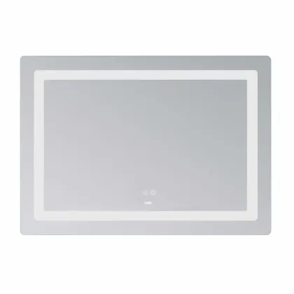 Дзеркало Lidz Kubis (KU2) 1200х800 з LED-підсвічуванням Touch, з антизапотіванням, з димером, рег. яскравості LDKUB120080049007 — Photo 2