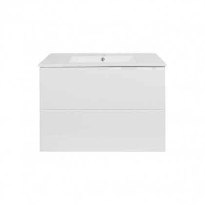 Комплект Qtap Tern 800х580х437 White тумба підвісна + раковина урізна QT1772TPL8013080CW — Photo 3