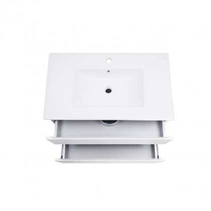 Комплект Qtap Albatross 810х725х460 White тумба підвісна + раковина урізна QT0172TP800D3080CW — Photo 4