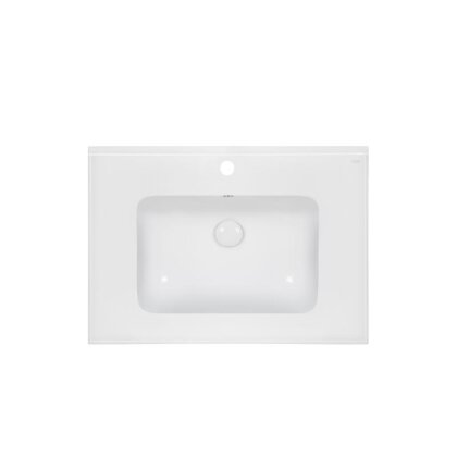 Раковина Qtap Albatross E49 700х490х200 White з донним клапаном QT01119070E49W