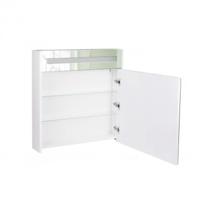 Дзеркальний шафа підвісний Qtap Robin 700х730х145 White з LED-підсвічуванням QT1377ZP7001W — Photo 4