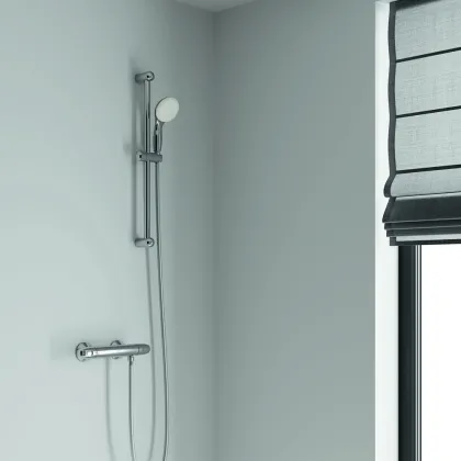 Душовий гарнітур зі штангою, 2 режими струменю Grohe New Tempesta Classic (27598001) — Photo 3