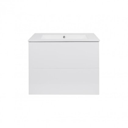 Комплект Qtap Tern 700х580х437 White тумба підвісна + раковина урізна QT1772TPL7013070CW — Photo 3