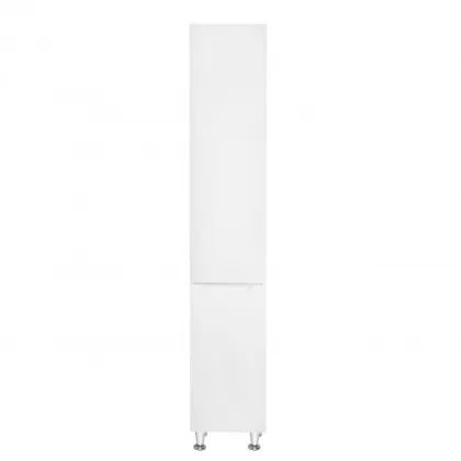Пенал підлоговий Qtap Scorpio 350х1900х300 White з кошиком для білизни QT1475PN1901KRW — Photo 2