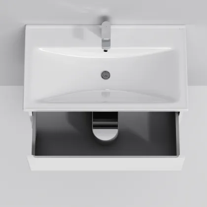 Тумба з раковиною, підвісна, 80 см AM.PM M85-FHX0802-WC0802WG38 X-Joy — Photo 5
