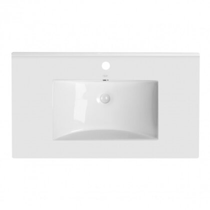 Комплект Qtap Tern 800х580х437 White тумба підвісна + раковина урізна QT1772TPL8013080CW — Photo 5