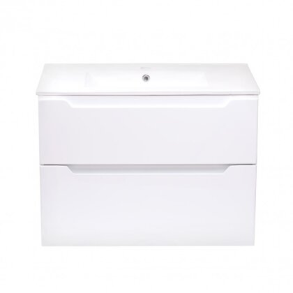 Комплект Qtap Scorpio 810х585х460 White тумба підвісна + раковина урізна QT1472TPВ8013080CW — Photo 5