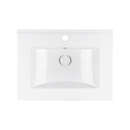 Комплект Qtap Tern 600х725х437 White тумба підлогова + раковина урізна QT1771TNL6013060CW — Photo 5