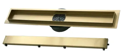 Трап для душу VBI FORT 2в1 50 BRUSHED GOLD — Photo 1