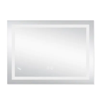 Дзеркало Lidz Kubis 700х800 з LED-підсвічуванням Touch, з антизапотіванням, з димером, рег. яскравості Reverse LD78LF9048070 — Photo 2