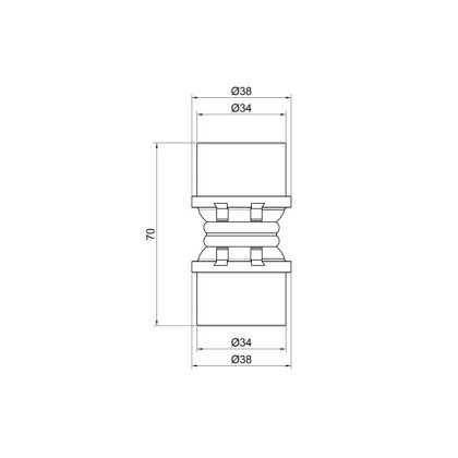 Муфта прес Icma 32 №400 — Photo 1