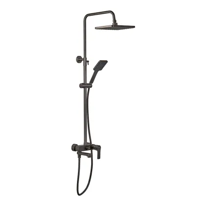 Душова колона із змішувачем Haiba Milano 003-J Graphite (HB4009)