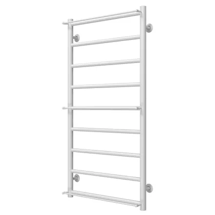 Рушникосушарка водяна Ladder П9 500х1000 Deffi нержавіюча сталь (Білий, Нижнє підключення) — Photo 1