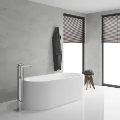 Підлоговий змішувач для ванни Grohe Eurocube (23672001) — Photo 3