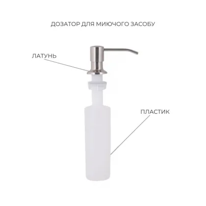 Lidz: мийка Handmade H4843 Brushed 3,0/1,0 мм + K01G Корзина для кухонной мойки — Photo 5