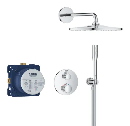 Система з термостатом прихованого монтажу з Rainshower Mono 310 Grohe Grohtherm Душова (34869000) — Photo 1