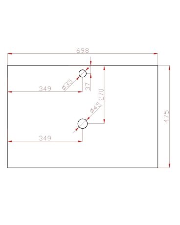 Тумба SANWEST GROUP VELMA 70 біла +стільниця біла+чаша Адель — Photo 2