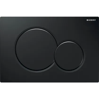 Змивна клавіша Geberit Sigma01 чорна