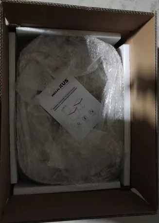 Раковина накладна MIXXUS PREMIUM DIVERSE-0113 MARBLE 455х325х135mm (MP6544) — Photo 3