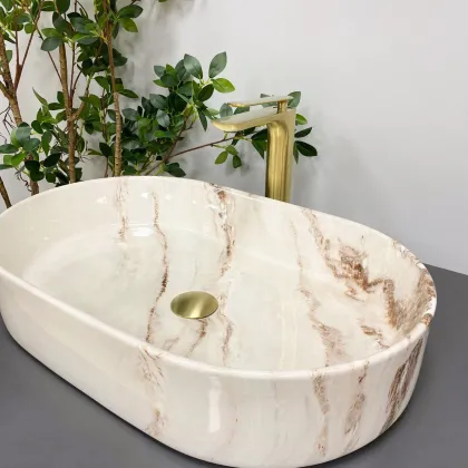 Умивальник (раковина) VBI VERONA 60 ONYX GLOSSY накладний — Photo 2