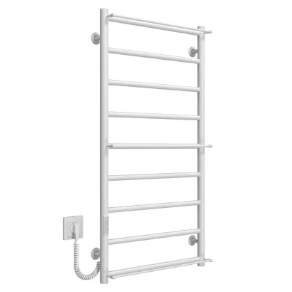 Рушникосушарка електрична Ladder П9 500х1000 Deffi нержавіюча сталь (Білий, WD03, Ліве підключення) — Photo 1