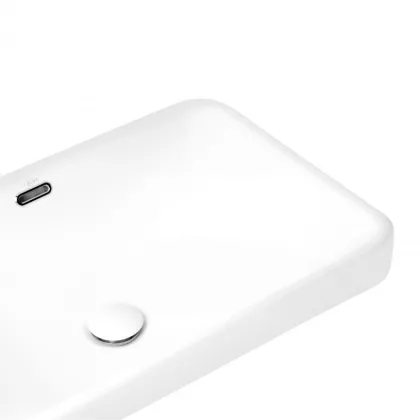 Раковина Qtap Jay 590х400х175 White з донним клапаном QT0711K306W — Photo 4