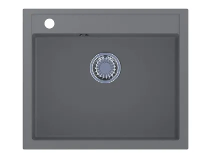 Кухонна мийка OREGON GRAY з 1 отв. під змішувач Miraggio — Photo 3