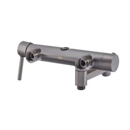 Душова колонна зі змішувачем Koer KB-56029-07 3 функції, колір графіт (KR5497) — Photo 1