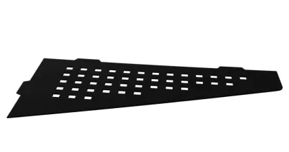 Кутова полиця для ванни REA SF05 30 BLACK MATT — Photo 4