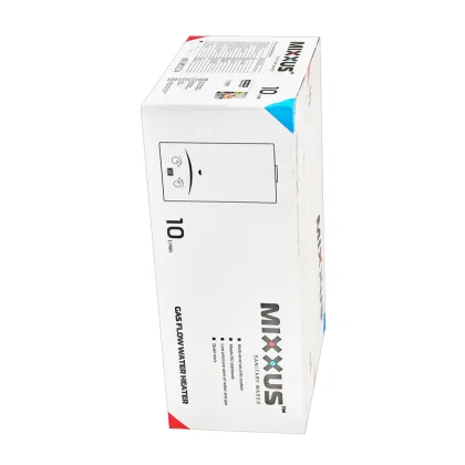 Газова колонка MIXXUS GWH-0310 BASIC GLASS димохідна 10 л/хв (панель зі скла з малюнком) (WH0024) — Photo 5