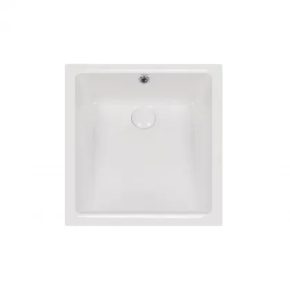 Раковина Qtap Stork 440x340x190 White з донним клапаном QT15116086W