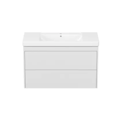 тумба + умивальник VILLEROY&amp;BOCH VERITY DESIGN, 100см, білий матовий — Photo 1