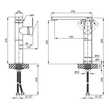 Змішувач для кухні Qtap Eco CRW 007F — Photo 1