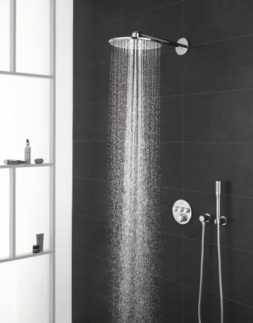 Душова система прихованого монтажу з термостатом Grohe Grohtherm SmartControl (34705000) — Photo 4