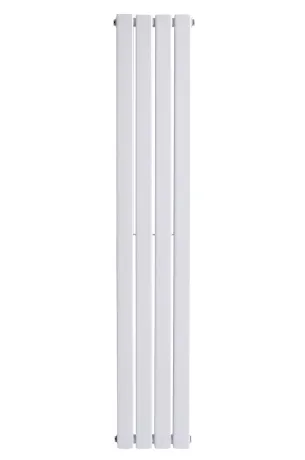 Дизайнерський вертикальний радіатор опалення ARTTIDESIGN Livorno II 4/1200/272/50 білий матовий. — Photo 5