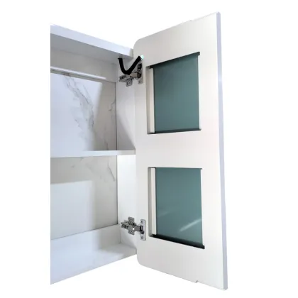 Дзеркальна шафка Mixxus Premium Olivary CM01-60x70x13 з LED Touch, димером, регулятором яскравості (MI8294) — Photo 15