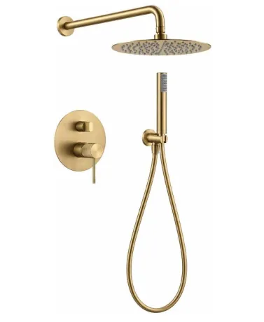 IMEX LINE BRUSHED GOLD Набір для душу, матове золото