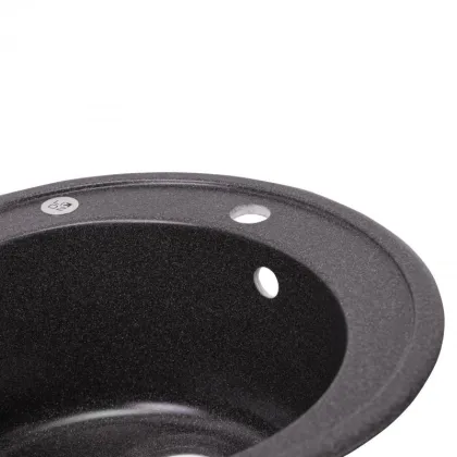 Кухонна мийка Lidz D510/200 GRF-13 (LIDZGRF13D510200) — Photo 4