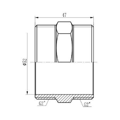 Ніпель SD Forte 2&quot; SF35850 — Photo 1