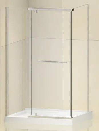 Душова кабіна без піддону Koer SR SC01-120x80x200-TR-01 прозоре скло Easy Clean 8мм, хром (KR5353) — Photo 4