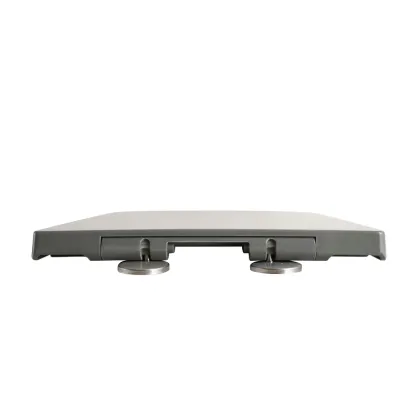 Сидіння-кришка для унітазу Mixxus Premium SEAT COVER QUADRO-2004 GRAY 425х358х32mm дюропласт (MP6686) — Photo 1