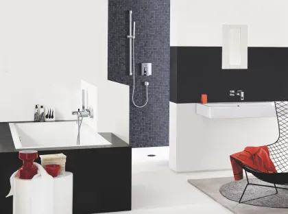 Змішувач для ванни Grohe Eurocube (23140000) — Photo 1