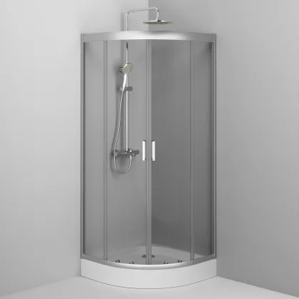 Душовий куточок 80х80 см, без піддону AM.PM W90UG-401-080MT Gem — Photo 2