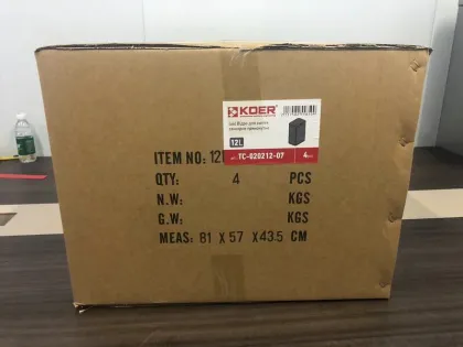 Відро для сміття сенсорне прямокутне Koer TC-020212-07 12 л колір графіт (KR5585) — Photo 6