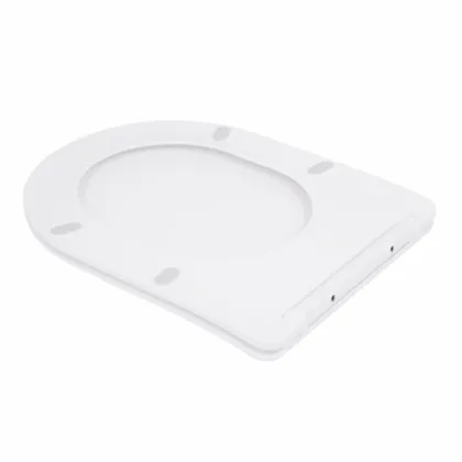 Сидіння для унітаза (Robin 520,660, Scorpio 520,660) 460x362x50 мм, White, з мікроліфтом, Slim Duroplast, Quick Release QTSC179W47351 Qtap — Photo 3