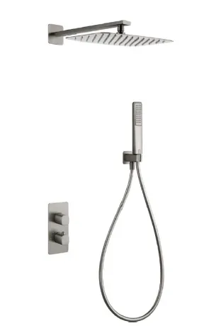 IMEX TOSCANA BRUSHED NICKEL Набір для душу термостатичний, матовий нікель